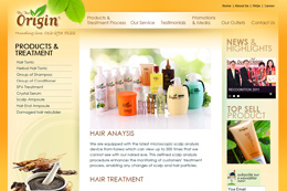 origin herbal hair care